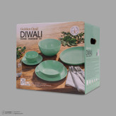 سرویس غذاخوری اوپال 26 پارچه 6 نفره گلدن اوپال مدل Diwali