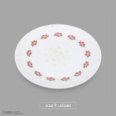 سرویس غذاخوری اوپال 26 پارچه 6 نفره دینو مدل گرد کلاسیک ورژن 3 لوستر کد 139