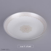 سرویس غذاخوری 26 پارچه دینو طرح دایره مدل هیدیکا
