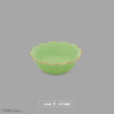 سرویس غذاخوری اوپال 26 پارچه 6 نفره گلدن اوپال مدل Florina