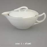 سرویس غذا خوری 30 پارچه شرکت صنایع چینی تقدیس مدل خط طلا