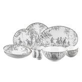 سرویس غذا خوری 28 پارچه 6 نفره گلد کیش مدل آدلیا GK646386