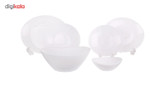 سرویس 26 پارچه غذاخوری بورمیولی مدل Simple White Prometeo