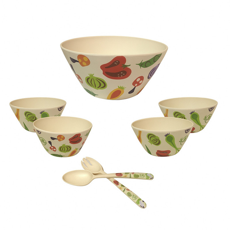 سرویس غذاخوری 7 پارچه چهار نفره مدل fruit