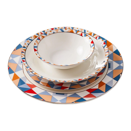 سرویس غذاخوری 24 پارچه کاراجا مدل Stea